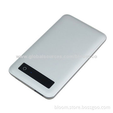 5000mAh USB Charger for GPS Device, w/Battery Indicator, 5V DC/1A OutputNew
